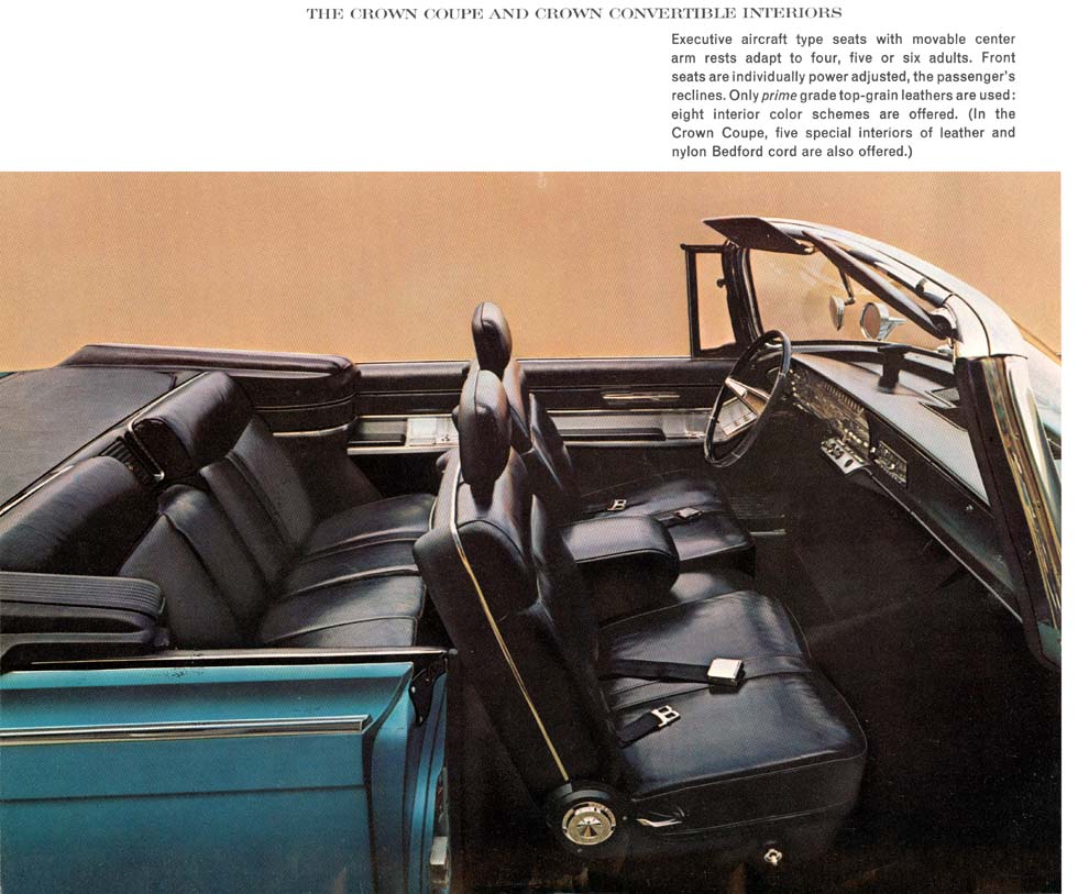 1964 Chrysler Imperial Brochure Page 7